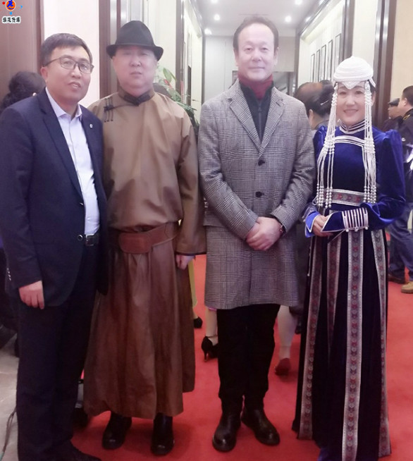 内蒙古麦迅文化传媒有限公司总裁常慧渊与都兰娜