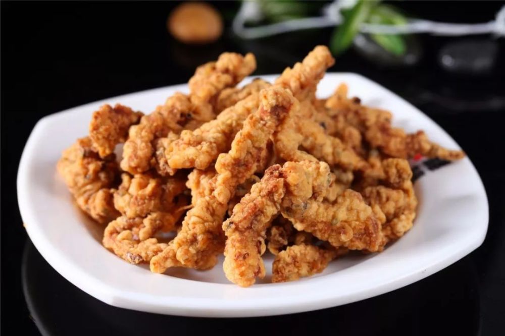 现炸酥肉