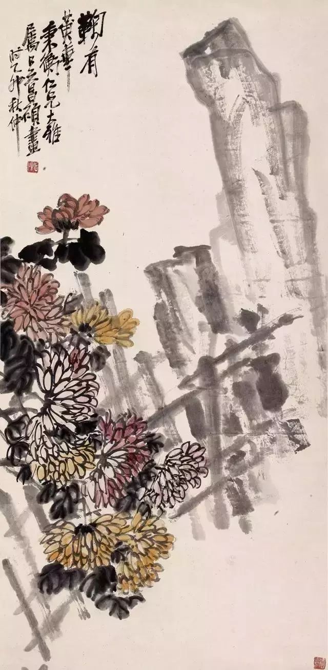吴昌硕花鸟画作品欣赏