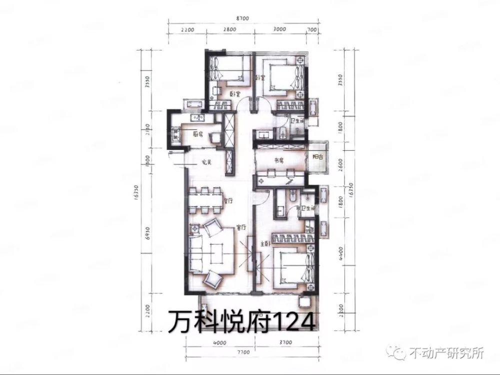 5 车位配比:1.3 总户数:348 09.万科悦江南 占地面积:7.