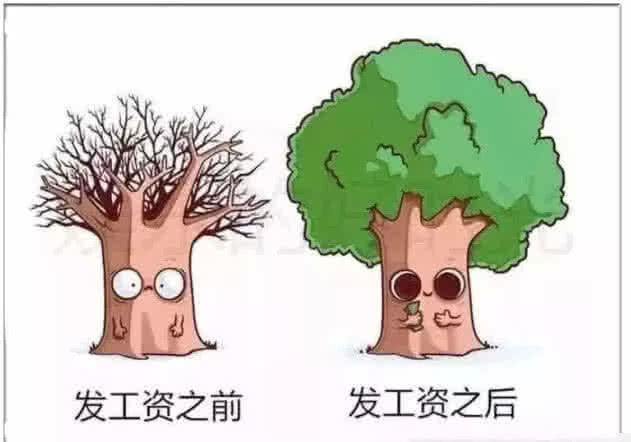 最"真实"的人性图,发工资前vs发工资后,你也是这样吗?