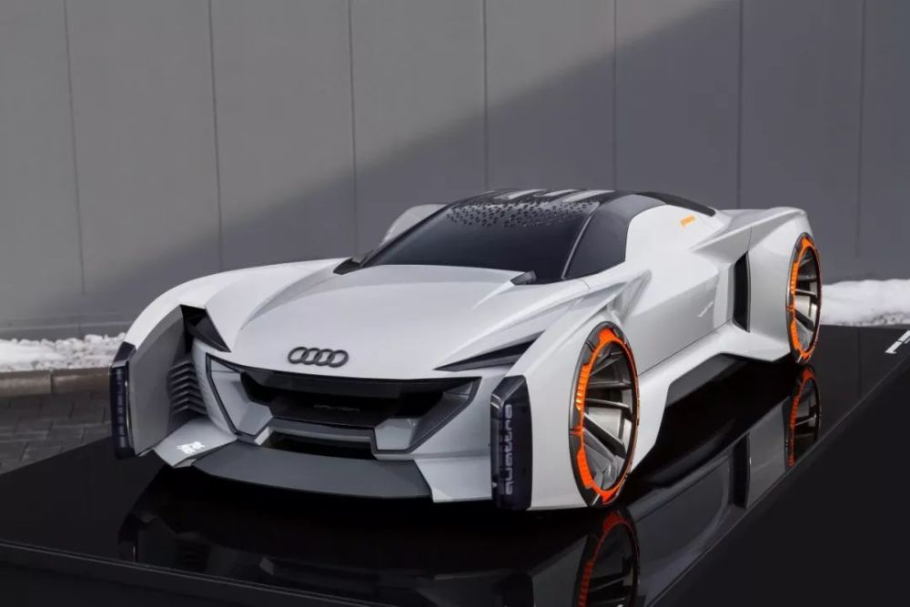 未来感极强的汽车,奥迪即将在2030年推出的旗舰豪车发布!
