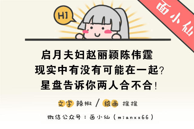 粉丝别急,星盘告诉你赵丽颖陈伟霆有戏吗