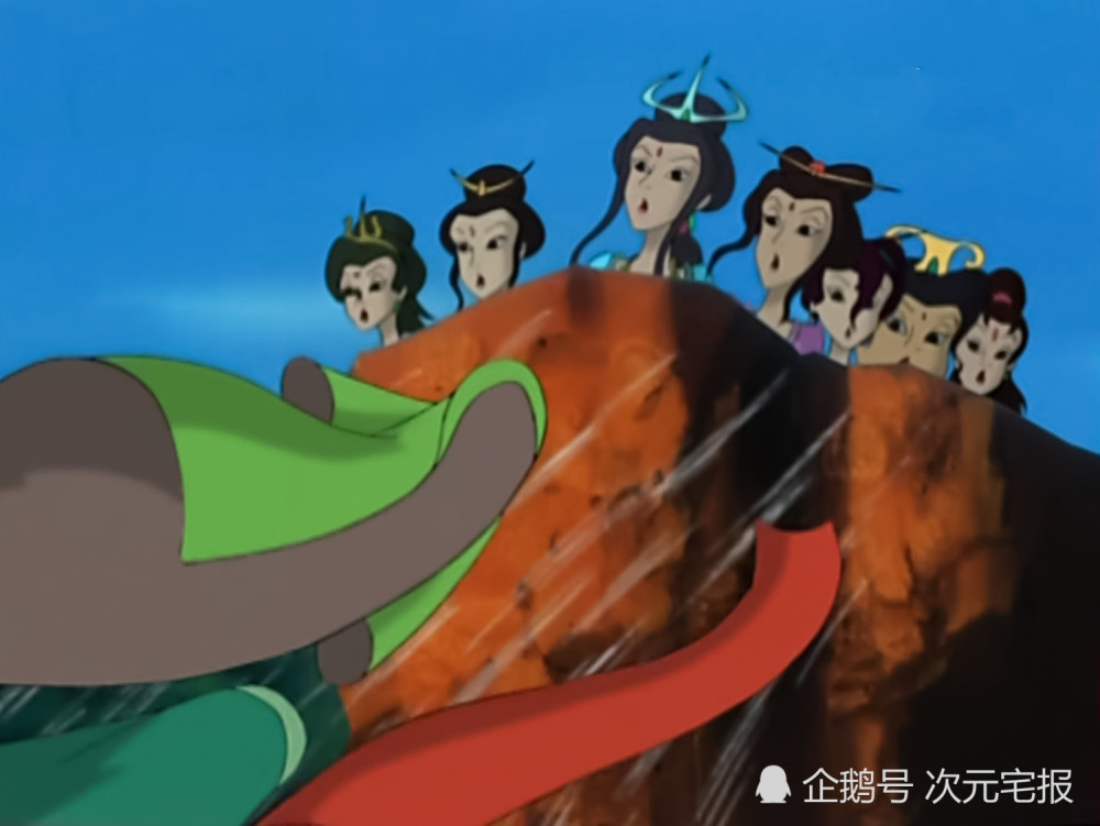 童年:西游记动画里的蜘蛛精为什么酷爱洗澡?浴池竟暗藏玄机!