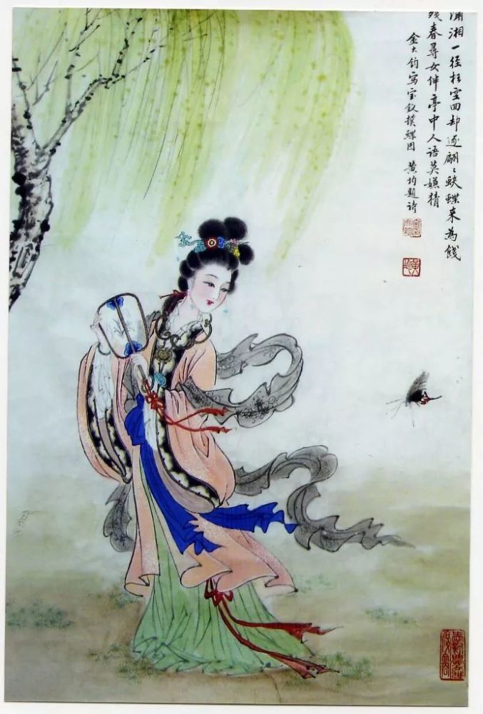 红楼梦金陵十二钗之一:黛玉葬花