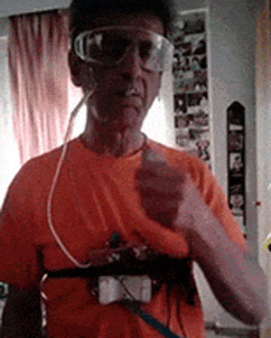 搞笑gif趣图:当我看到第233秒的时候,他终于如愿以偿