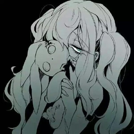 暗黑系·二次元·动漫女生头像:你有没有因为一个人,讨厌一座城