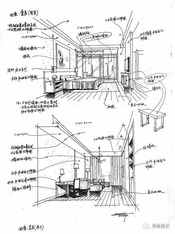 如何绘制室内设计手绘草图,让你的设计方案更加完美