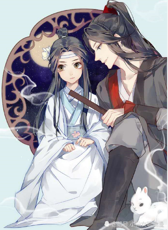 魔道祖师:忘羡同人图,大羡小叽vs小羡大叽,逆cp也挺甜