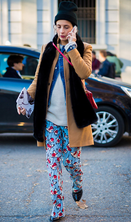 寒风吹得脑壳疼?针织帽为大衣拉票,等你来撩