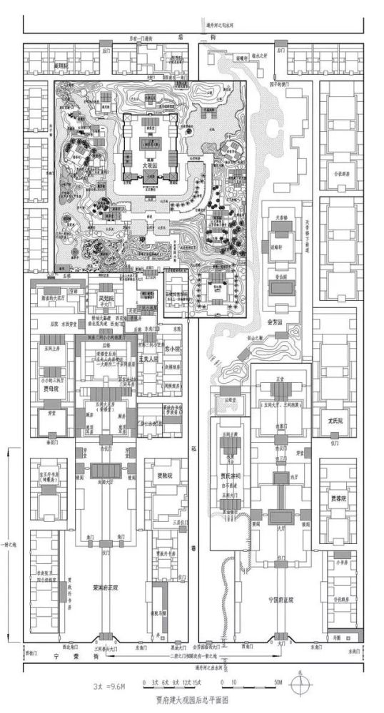 红楼梦建筑手绘:还原大观园