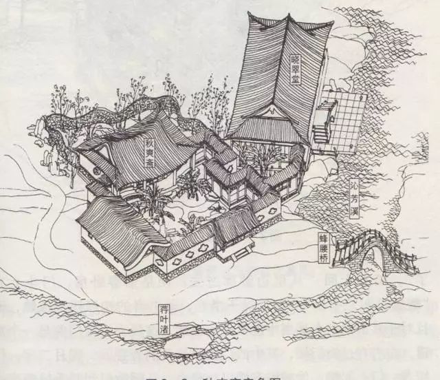 红楼梦建筑手绘:还原大观园