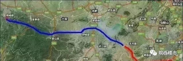 霍山县,六安景铁路,合肥,高铁,蓝城,机场