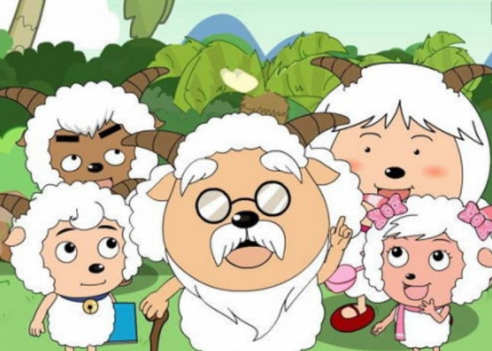 喜羊羊,颜值,动画片,小山羊,国漫