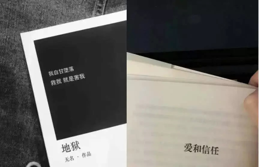 ins·超火·背景图:"很遗憾吧,那么喜欢连张合影都没有"