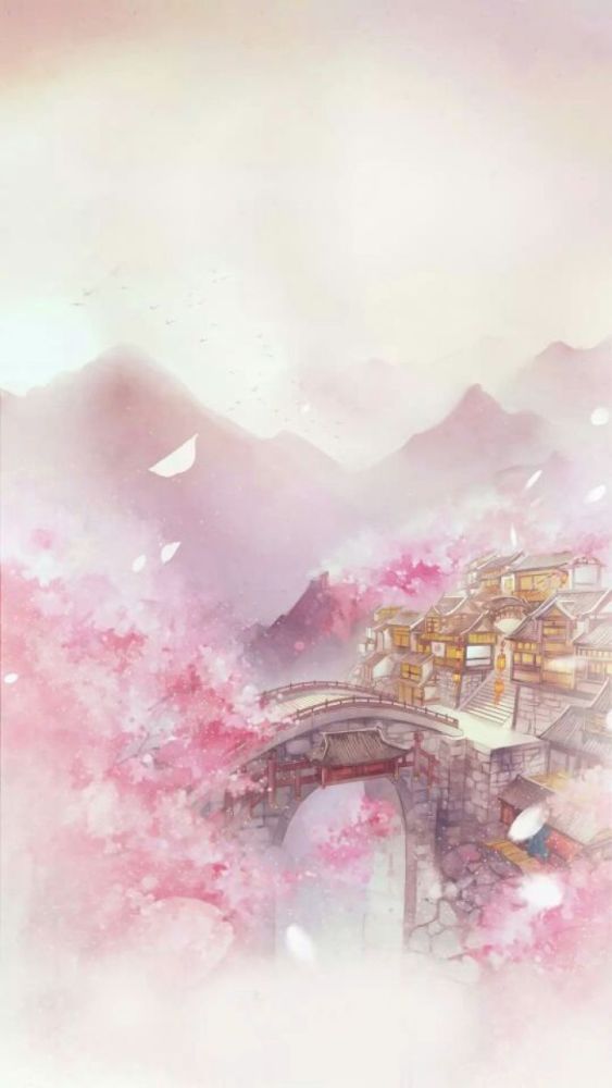 ins·优质版·古风壁纸:夜是灯火不休,你是我爱至江愁