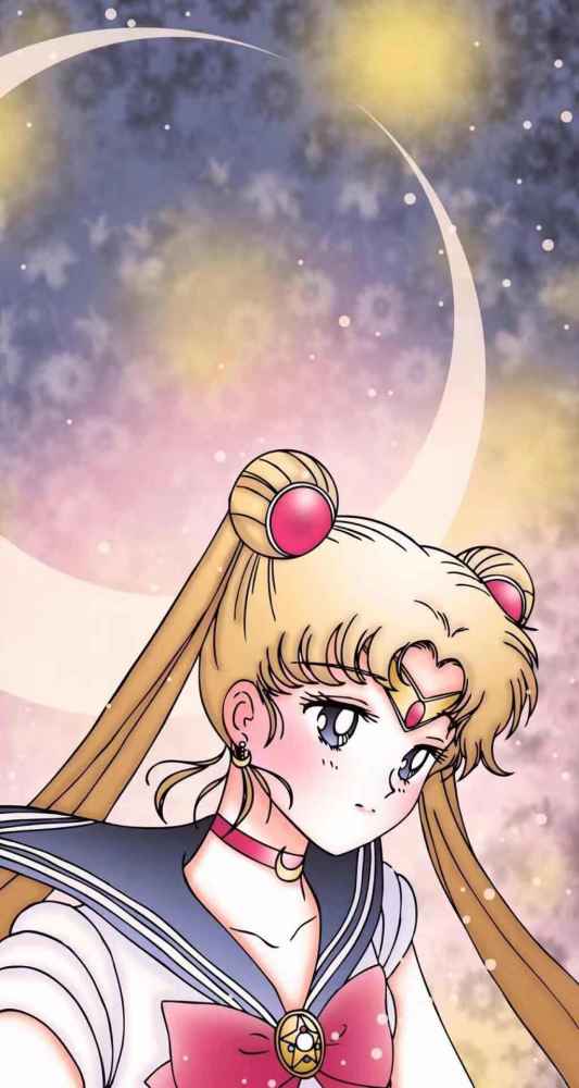 《美少女战士》壁纸:"我要代表月亮消灭你"