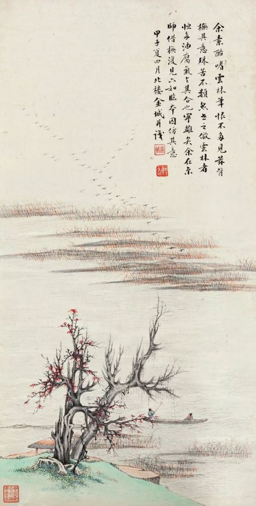 被遗忘的大师:民国国画名家金城作品欣赏