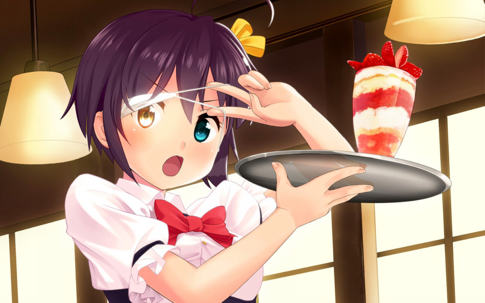 动漫壁纸:中二病少女小鸟游六花,软萌少女专属壁纸