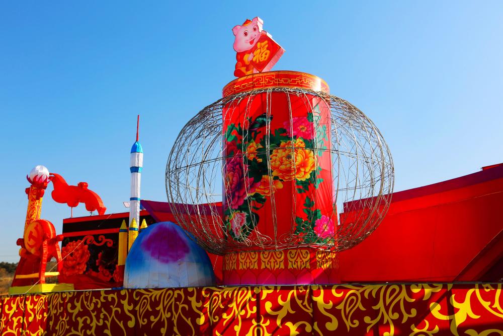 沈阳盛京灯会 彩灯艳丽夺目