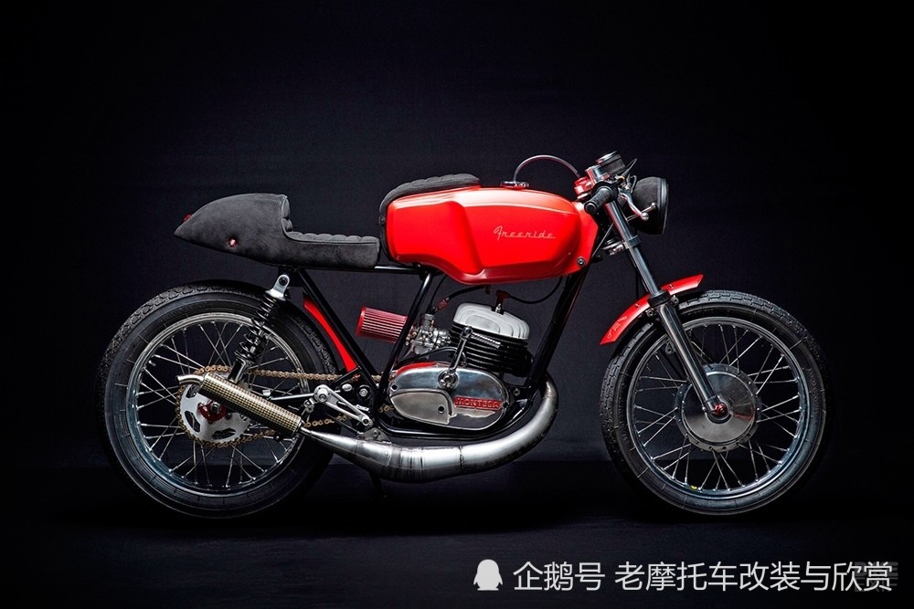 西班牙精美改装cafe racer 2冲程单缸247