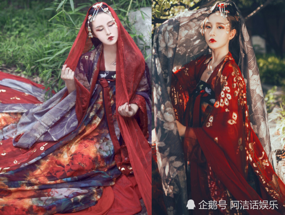 "暗黑系"汉服火了,当看到"曼珠沙华"时,网友:望而生畏