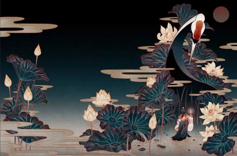 现居美国纽约 是一名自由插画师 结合东方文化与科幻艺术的插画风格