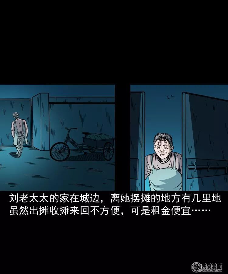 恐怖漫画:老太太