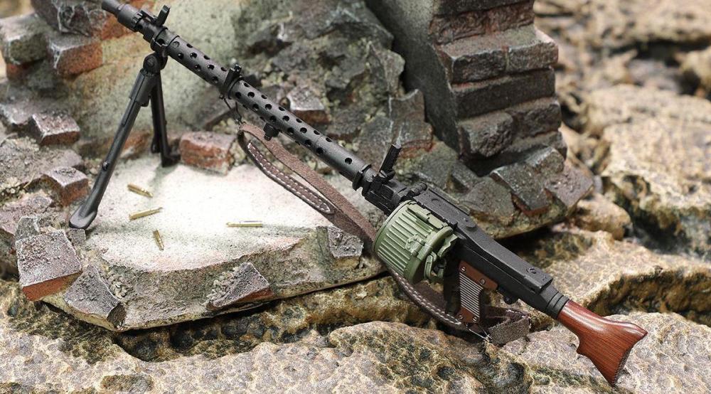 "希特勒的电锯"mg42机枪,究竟是如何实现轻重两用的?