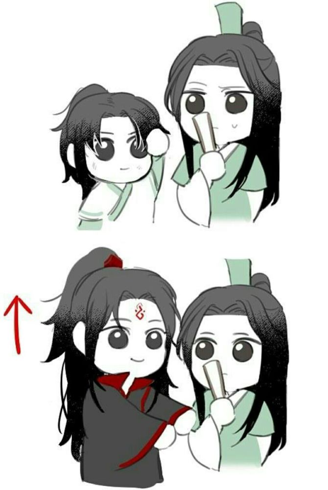 魔道祖师:当洛冰河和花城长大后,变得英气十足,羡羡却