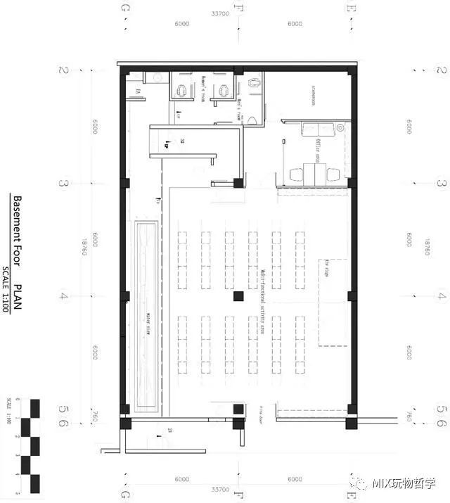 荣获2018中国室内设计大赛银奖的常德市止间书店