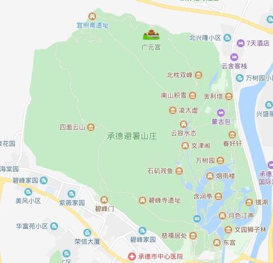 北方园林篇 简述承德避暑山庄之总体布局 看点快报