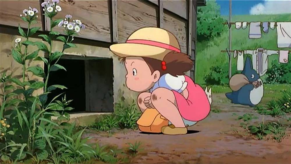龙猫·高清壁纸"大声地笑出来,就不那么害怕了"