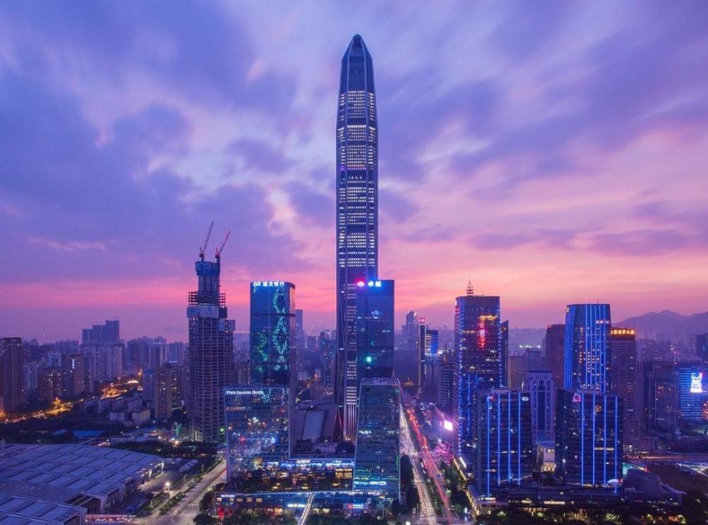第二名:深圳平安金融中心——599米.