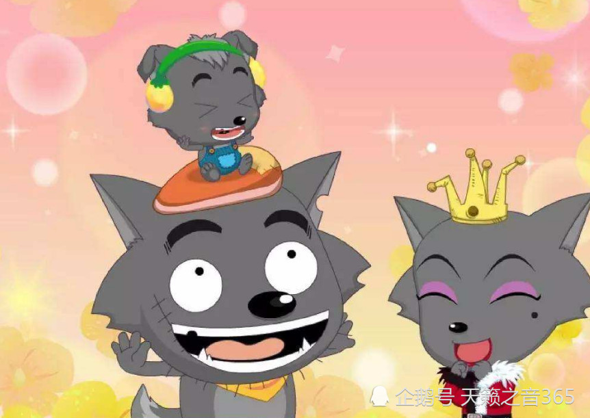 喜羊羊:灰太狼一家都是高颜值,同人图也不示弱,你喜欢