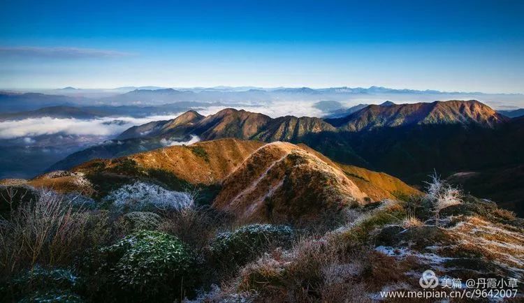 南国冰雪奇观——广东韶关市仁化县长江镇万时山