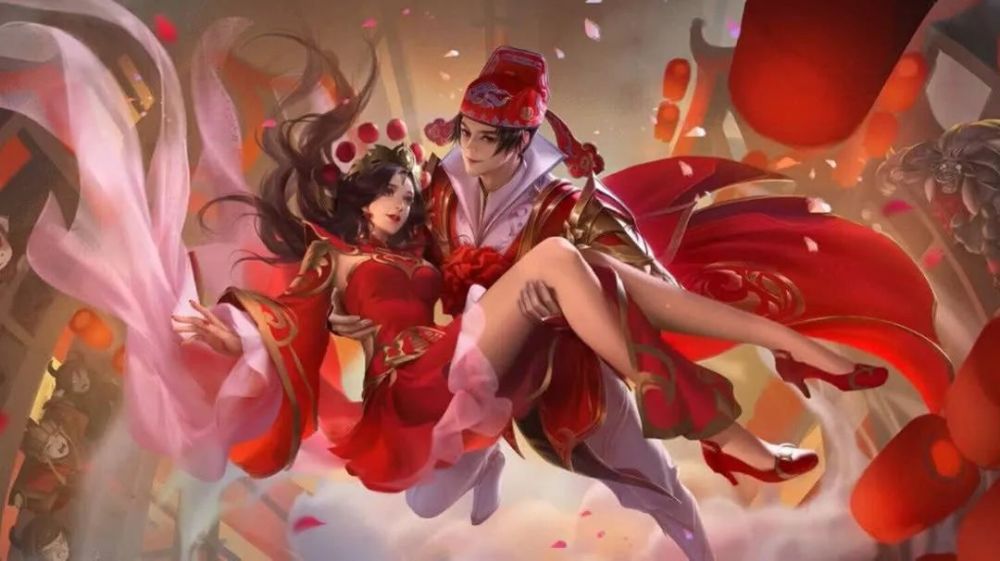 大圣娶亲,一生所爱特效预览,高级情侣皮肤2月14日上线