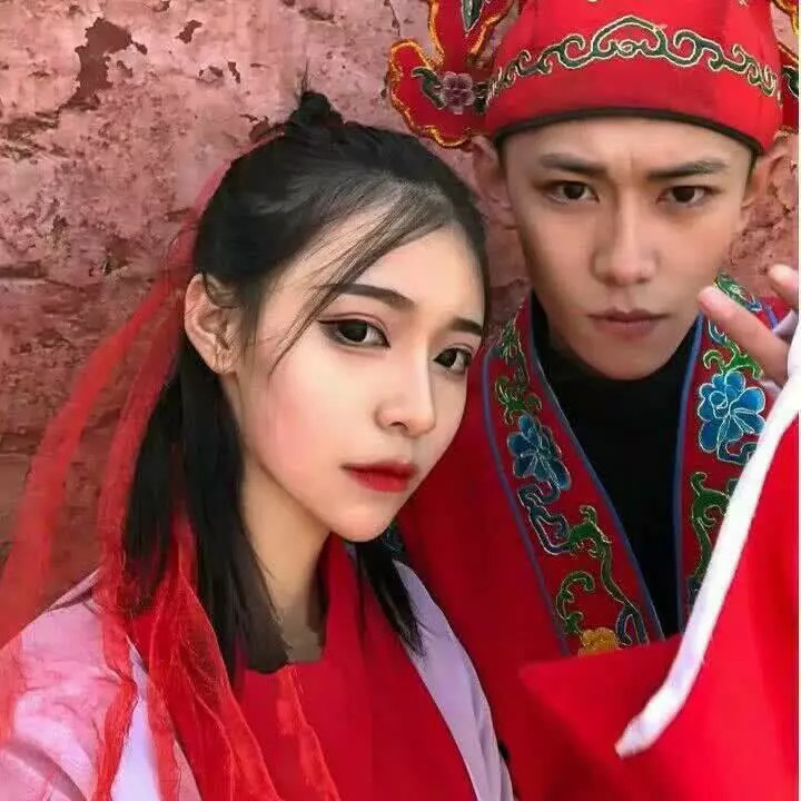 00后最爱的情侣头像,第二组真人古风也太洋气了叭,突然想脱单