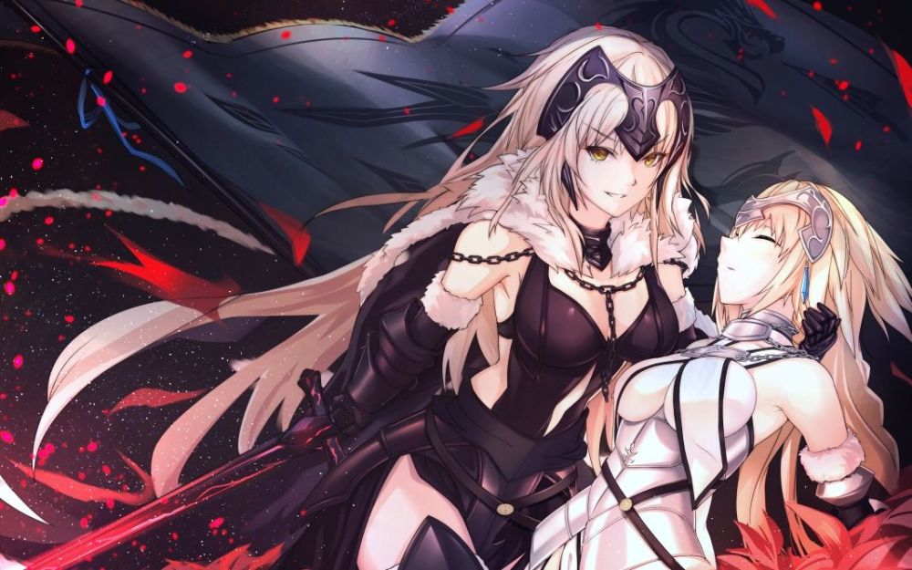 《fate》圣女贞德精美图集.看到没?我老婆只是给你们看看
