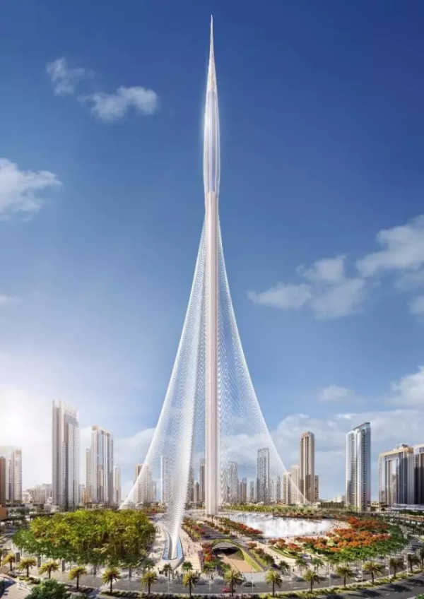 真土豪!世界第一高楼疯狂建设中:1300米高,可供养47万人