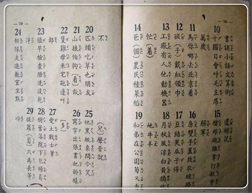 带你看看1952年繁体字小学语文课本