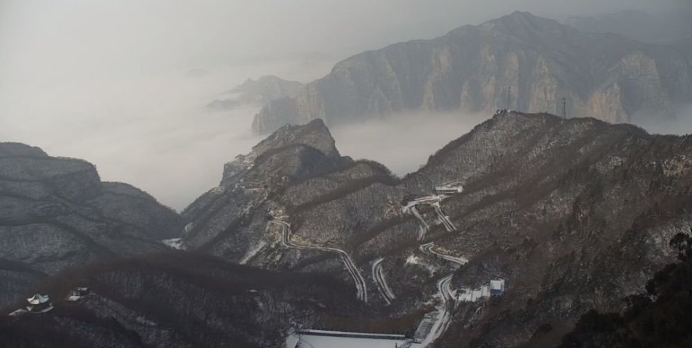 新春一场大雪，美腻了整个云台山