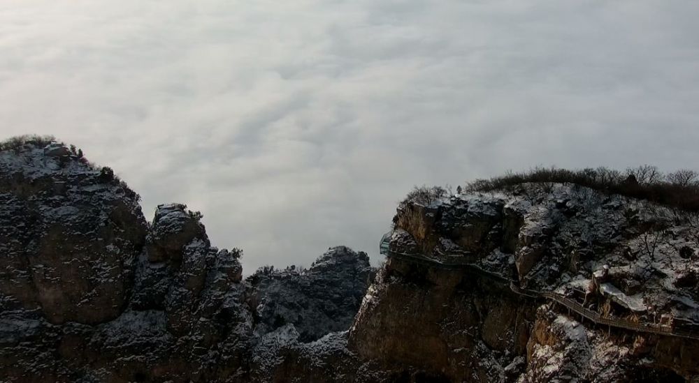 新春一场大雪，美腻了整个云台山