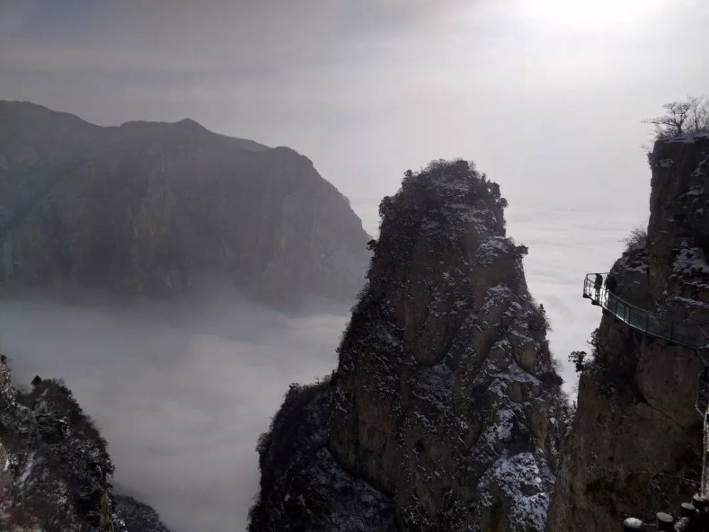 新春一场大雪，美腻了整个云台山