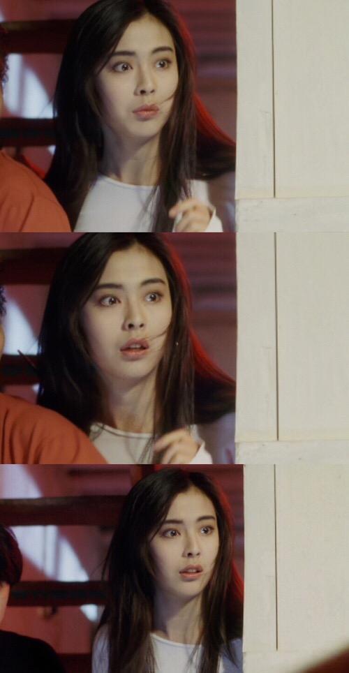 老照片高清复原后,王祖贤叫你看最美的她!
