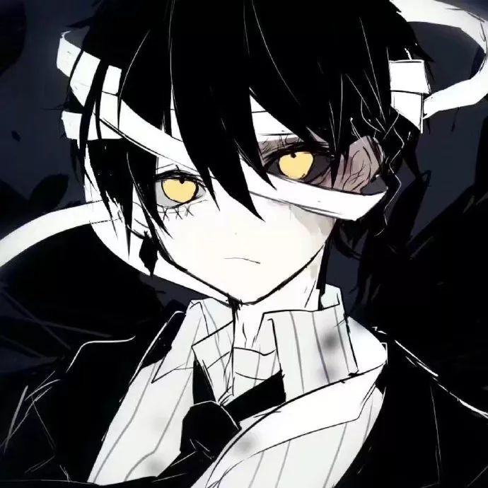 帅气黑暗系男生头像