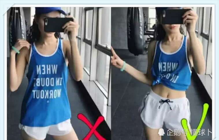 健身房的女汉子和女神差距在哪?拍照姿势说明一切,网友:学到了