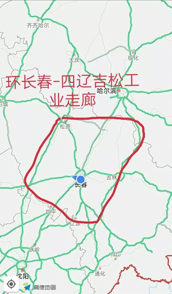 吉林市以后是长春的八环,长春比北京都大?