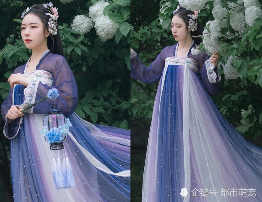 听说超唯美的"星空汉服"火了,谁穿都像小仙女,颜值不够衣服凑