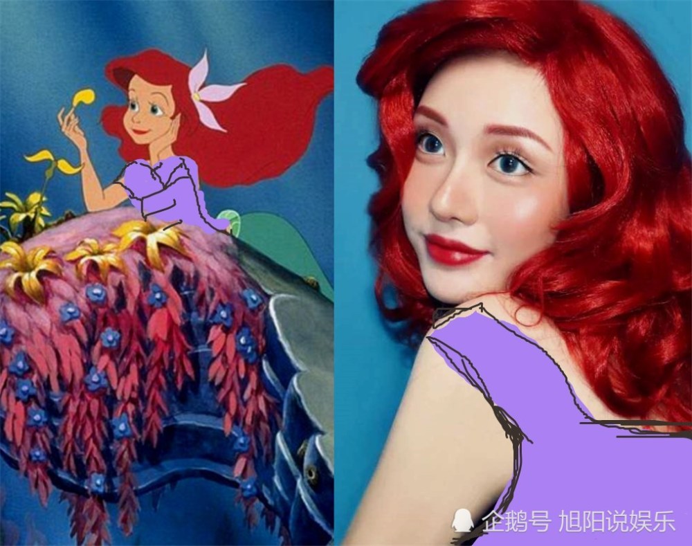 迪士尼公主仿妆:长发公主s级,白雪公主ss级,而她是sss